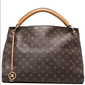 Louis Vuitton Brown Monogram Coated Canvas Artsy MM Bag